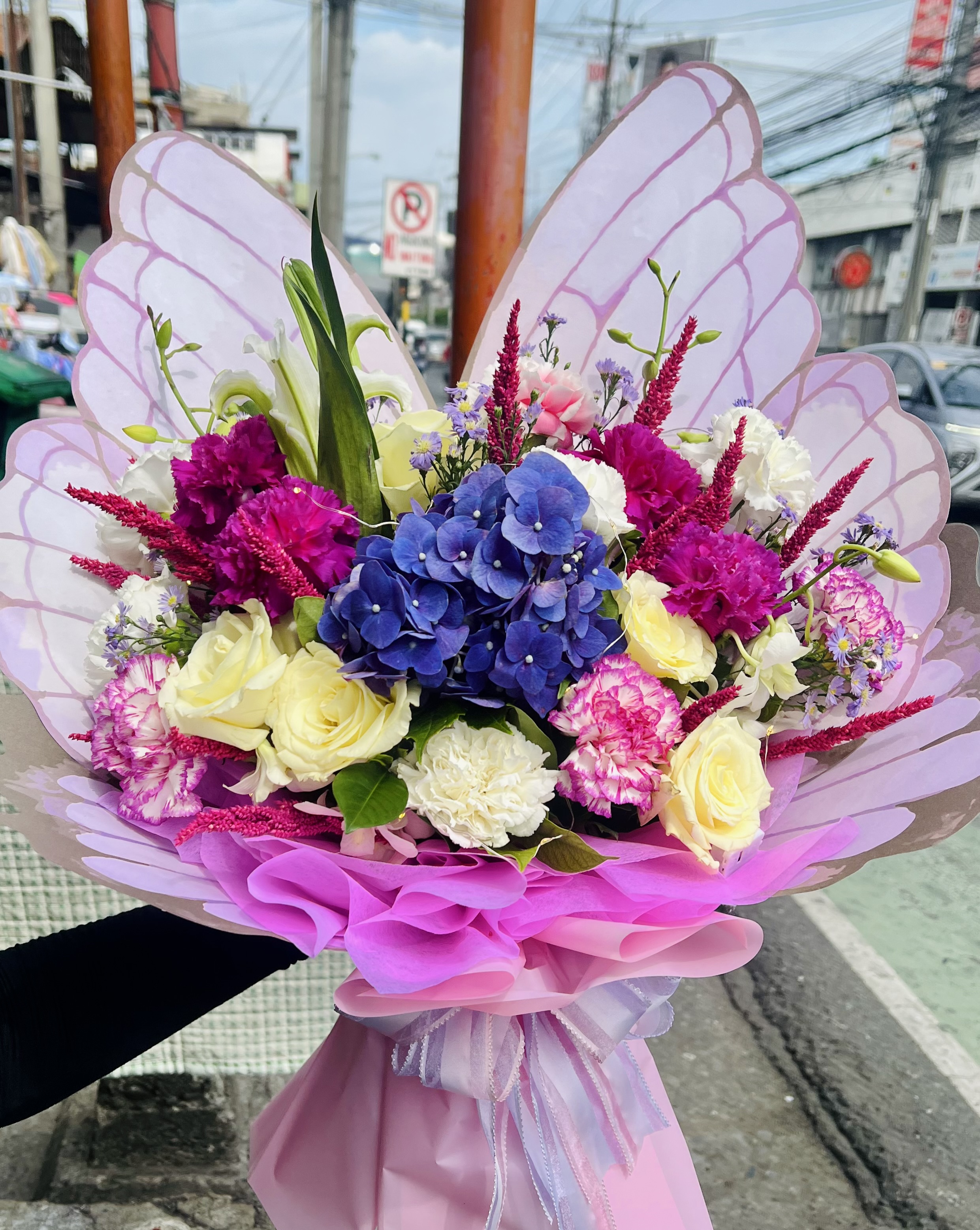 Fresh mixed flowers