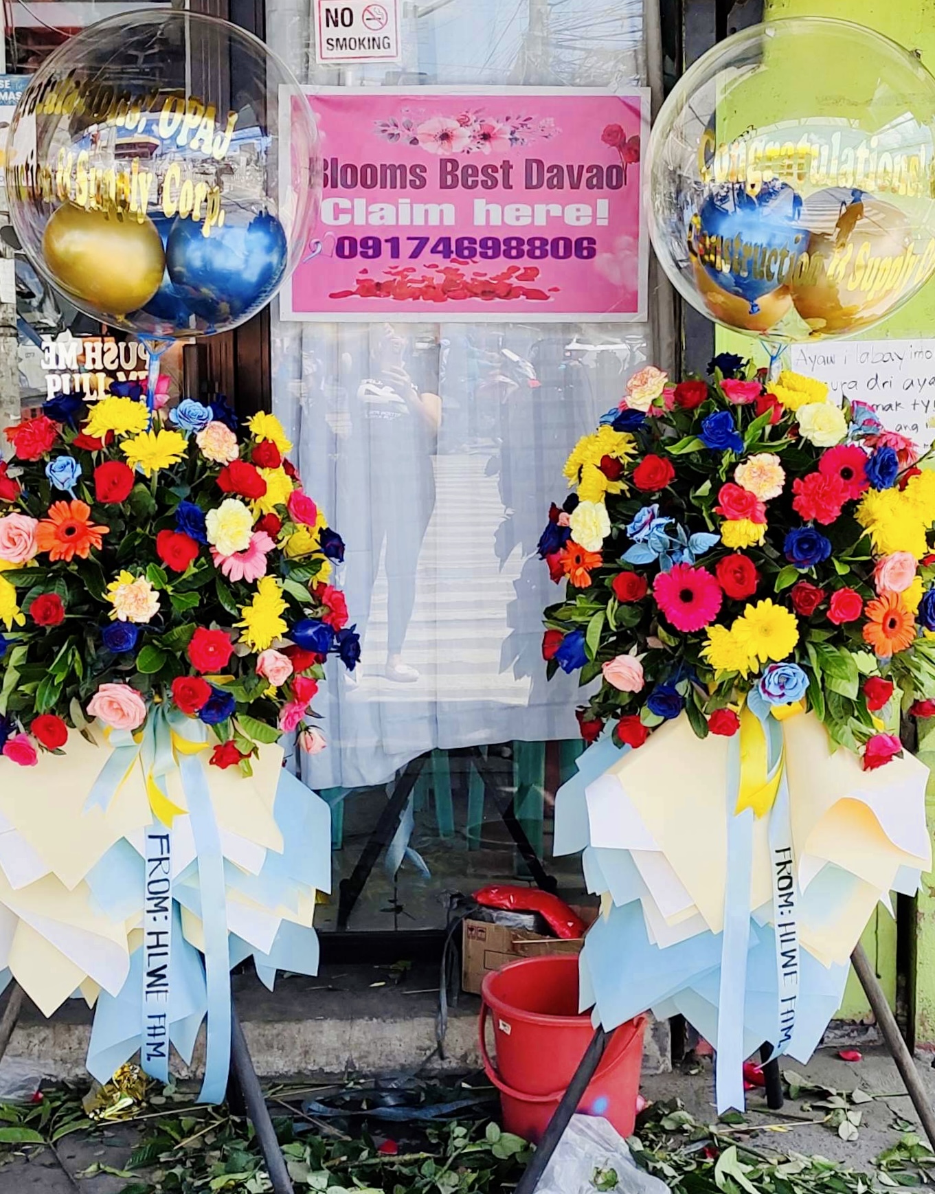 Inauguration Standee w/ balloon — Design 3