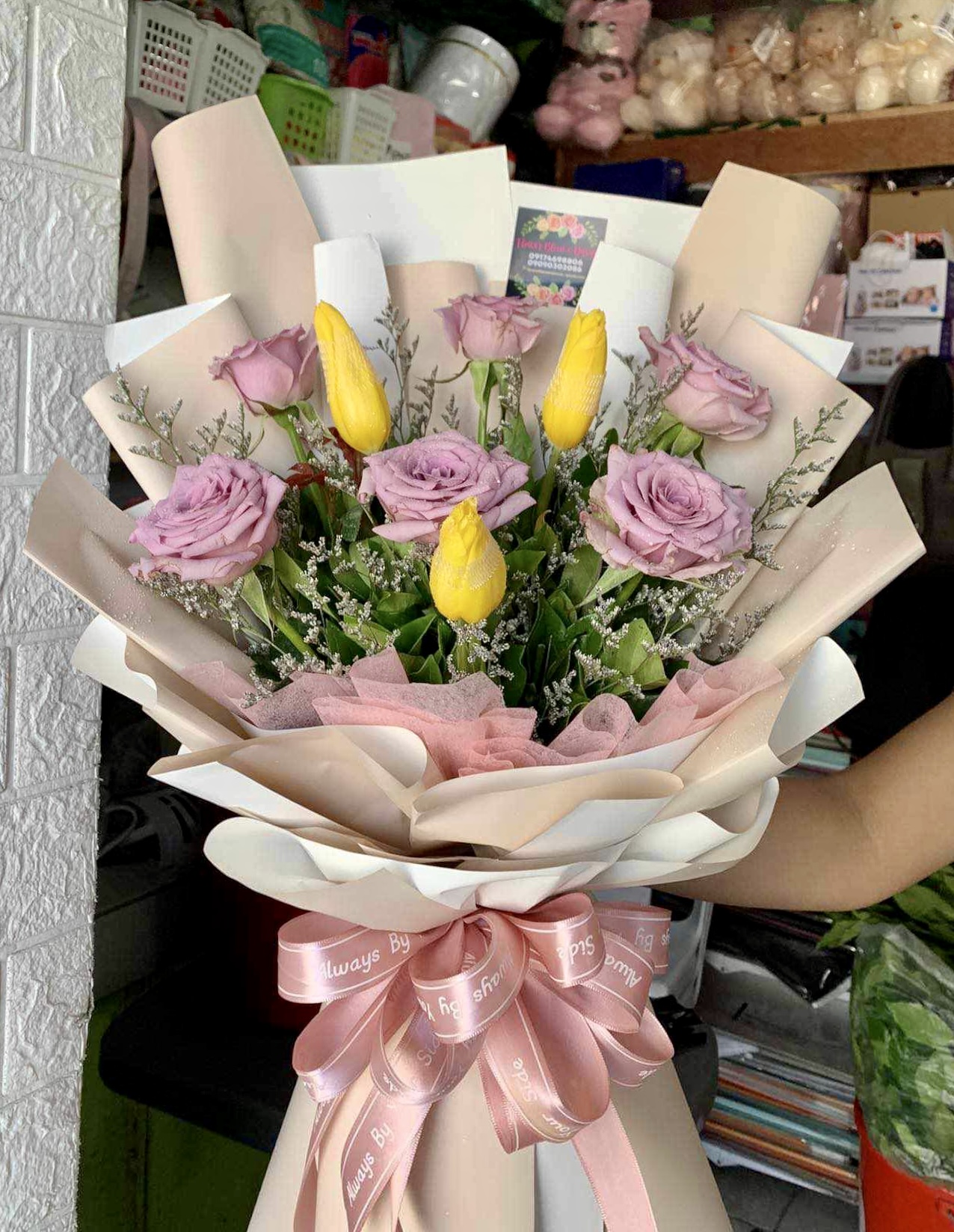 Tulips bouquet — Design 5