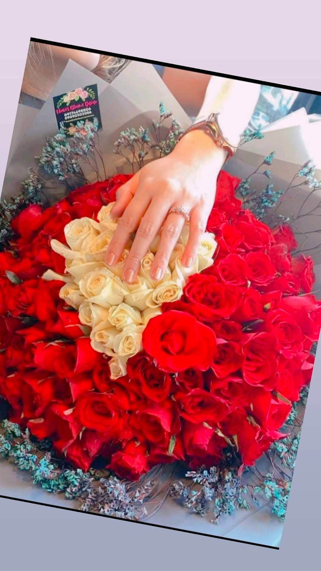 XL bouquet mixed spring flower — Design 8