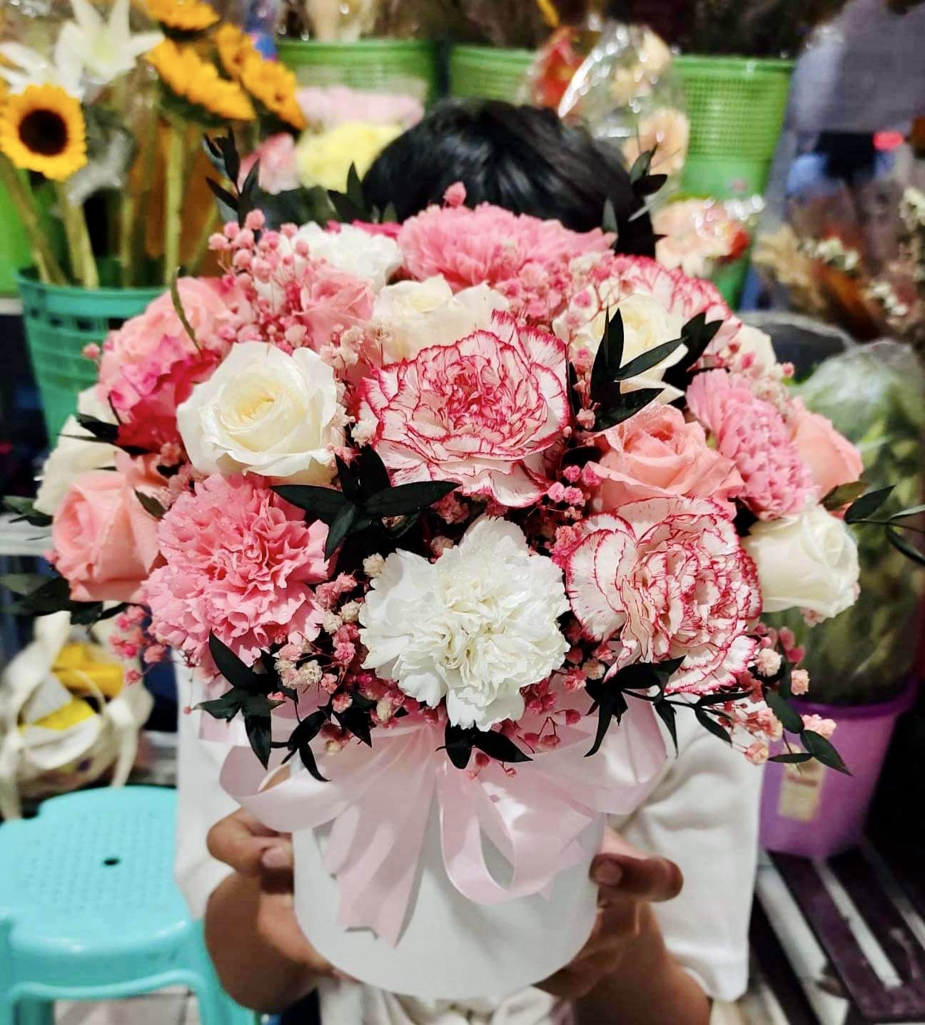 Premium flower in a box — Design 5