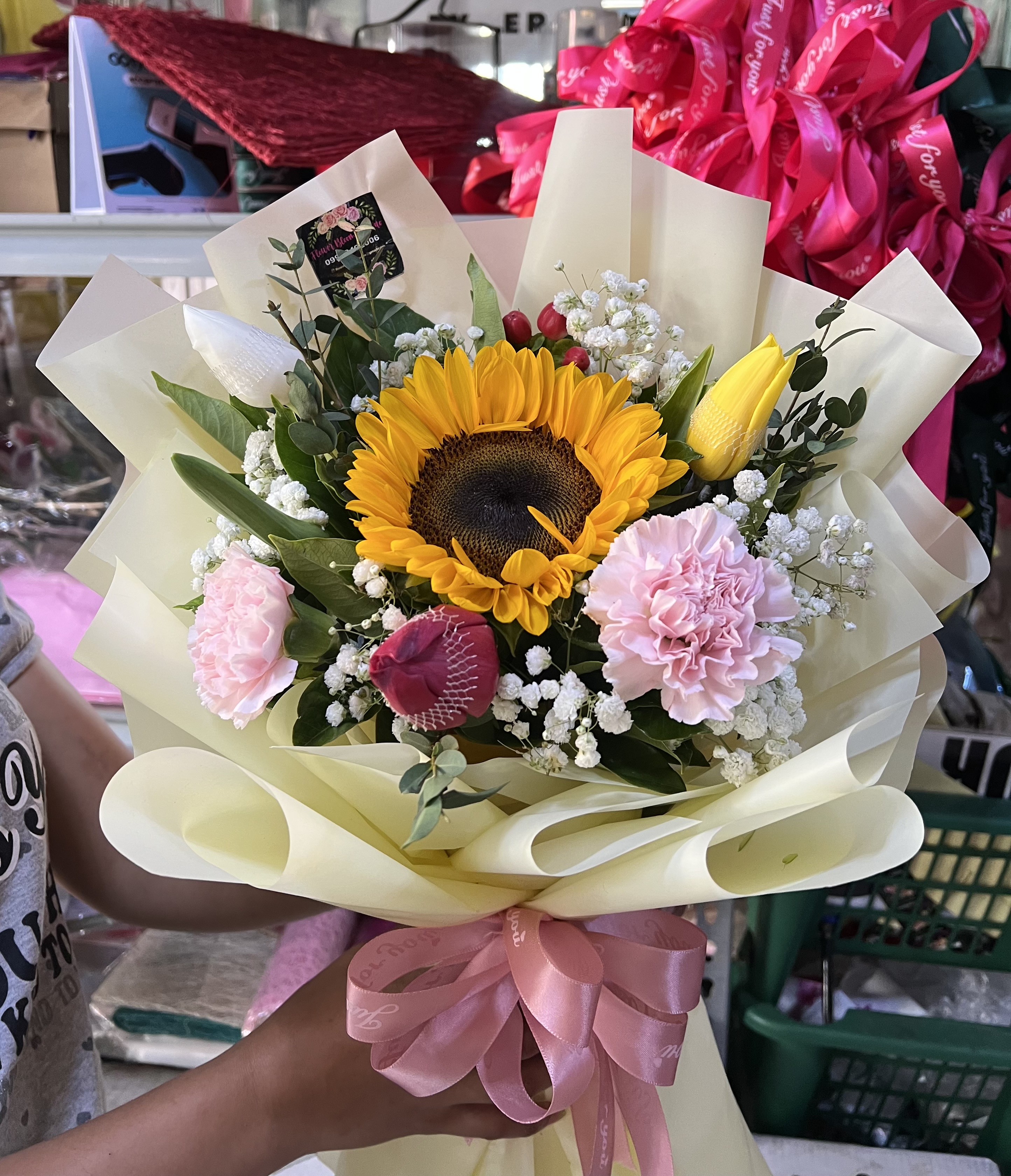Mixed Sunflower — Design 6