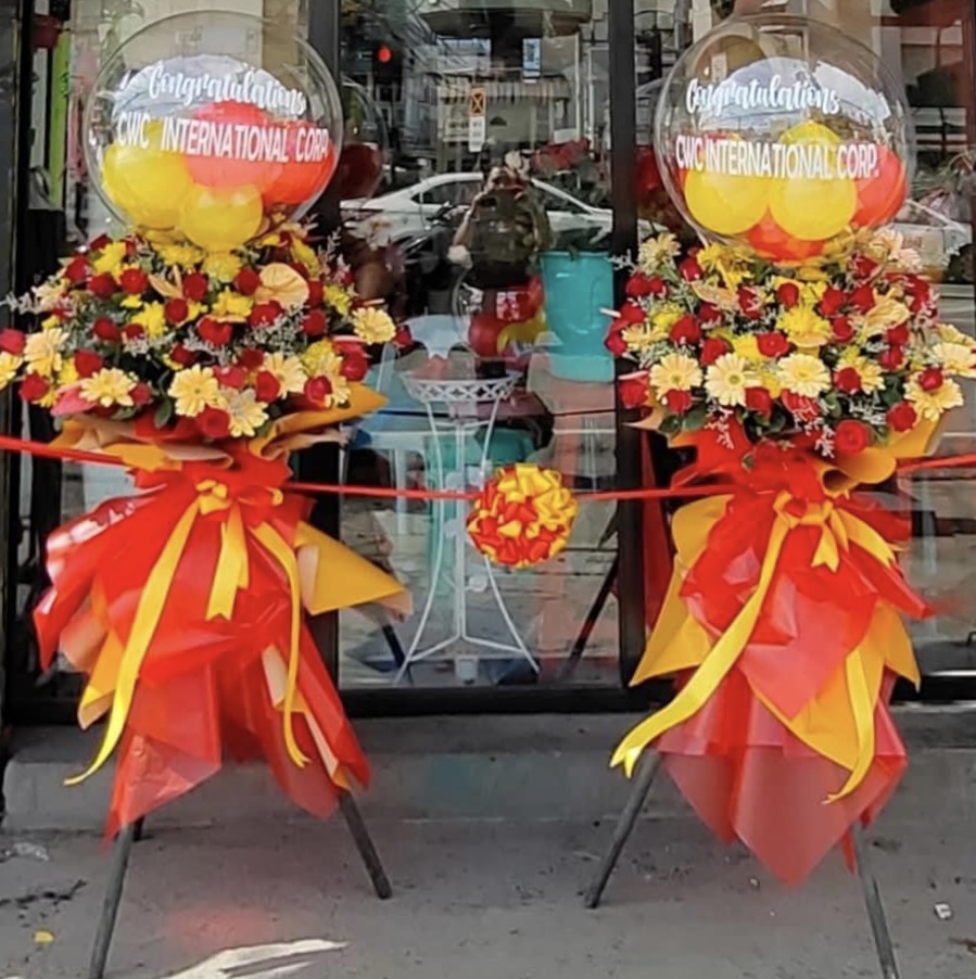 Inauguration Standee w/ balloon — Design 2