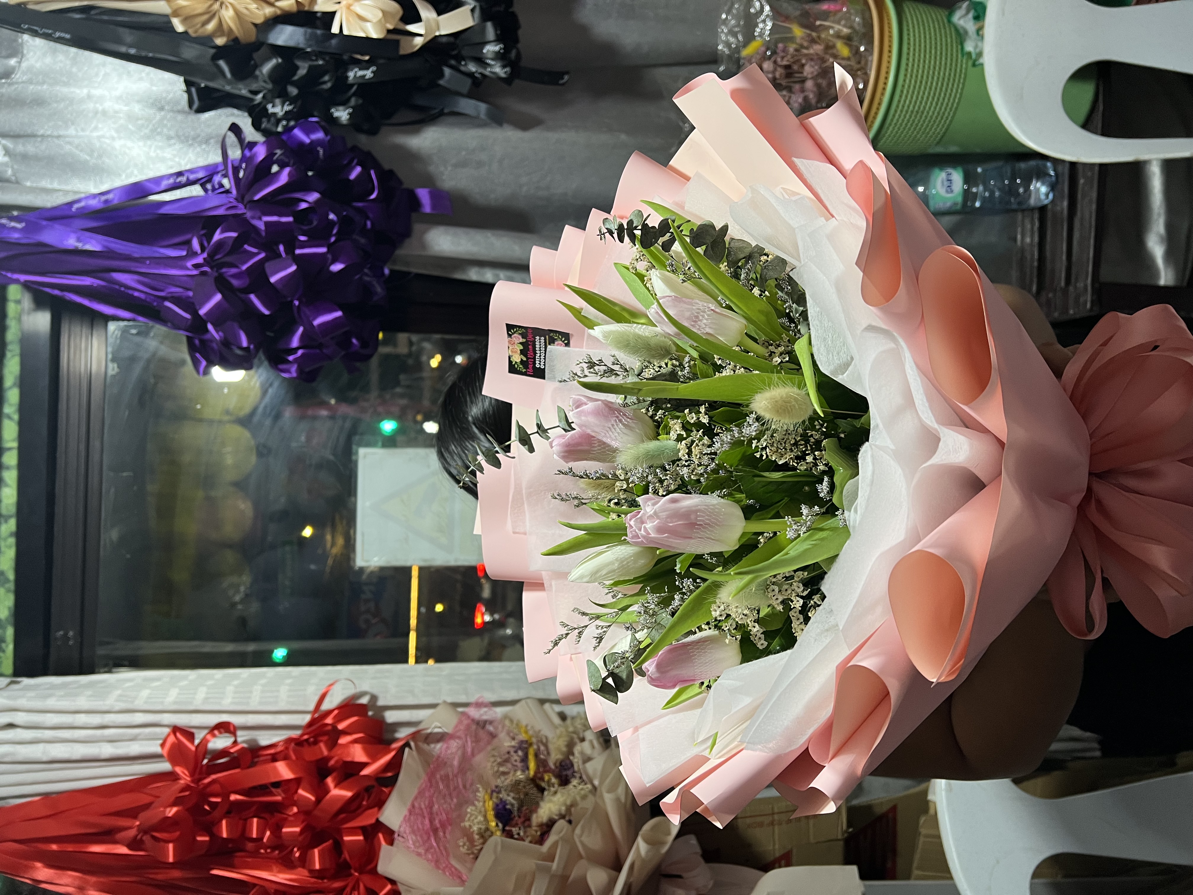 Tulips bouquet — Design 9