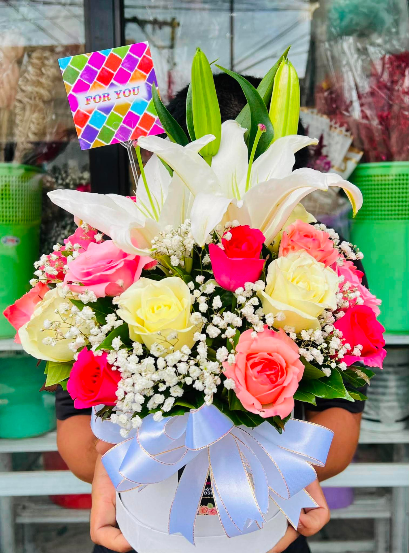Premium flower in a box photo 4