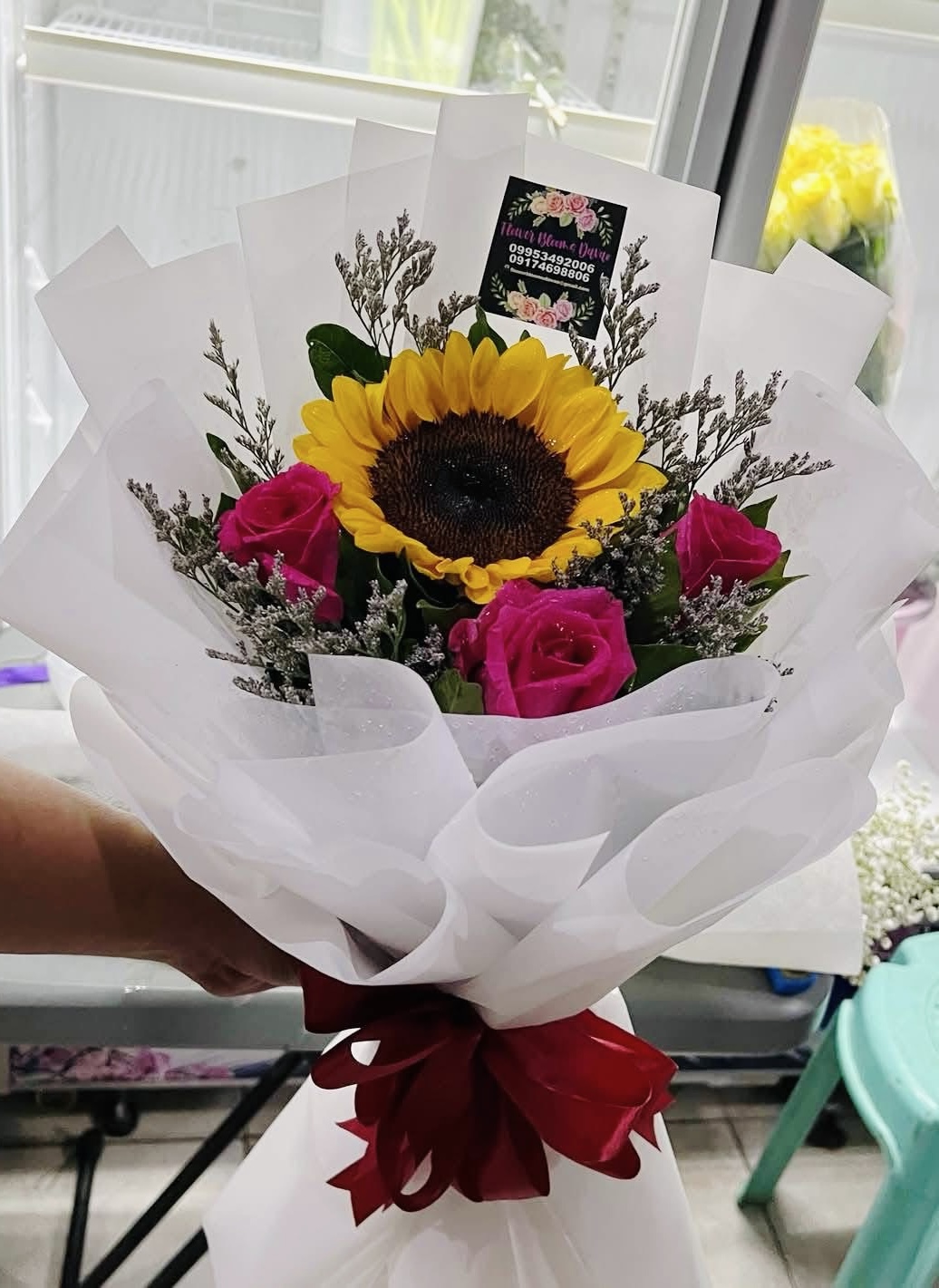 Mixed Sunflower — Design 7