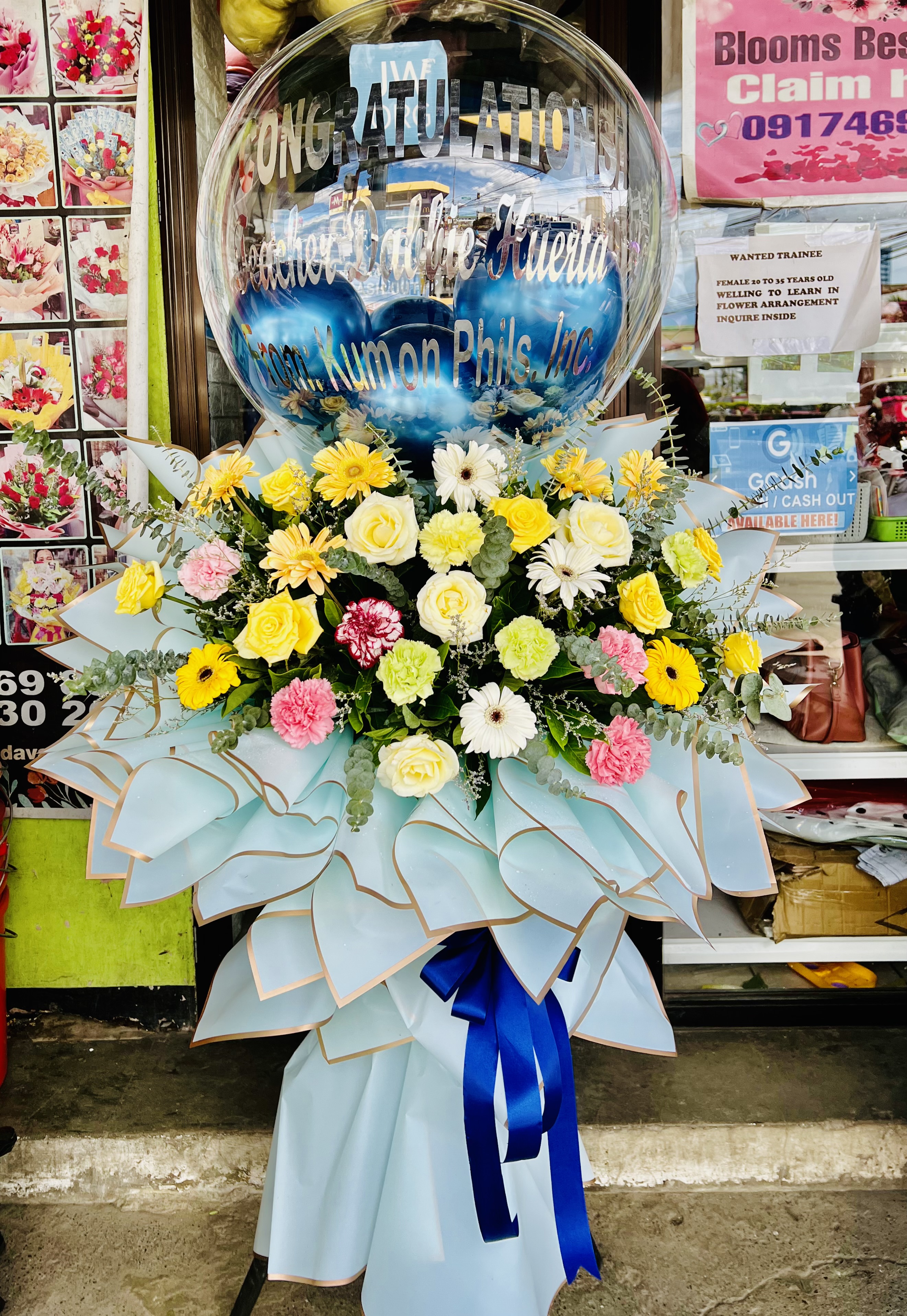 Inauguration Standee w/ balloon — Design 6