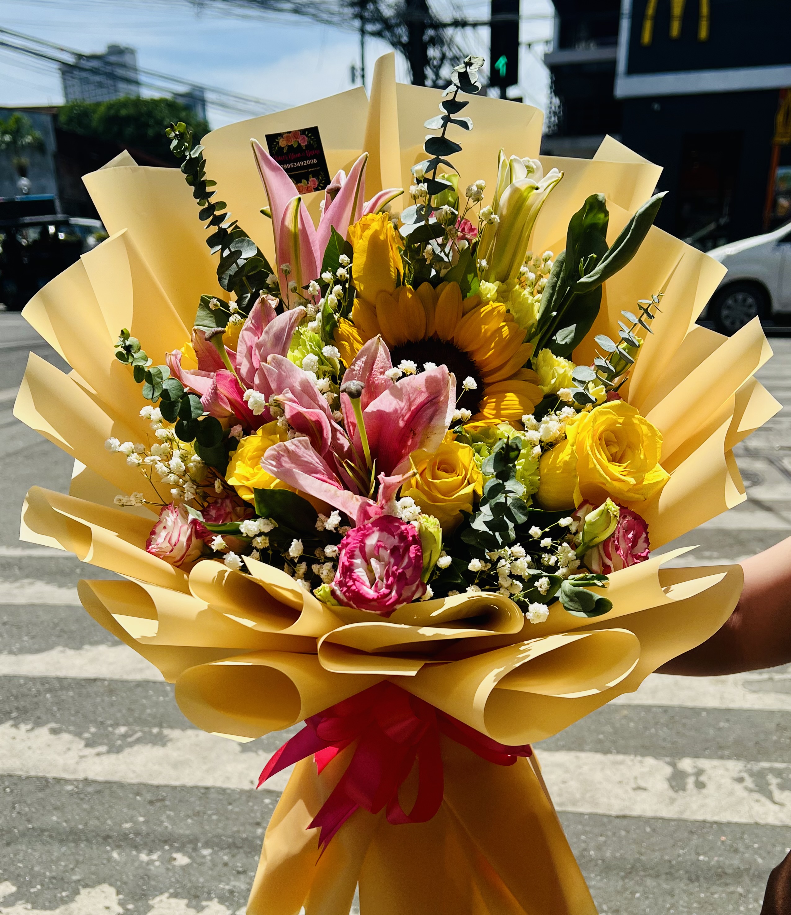 Mixed Sunflower — Design 8