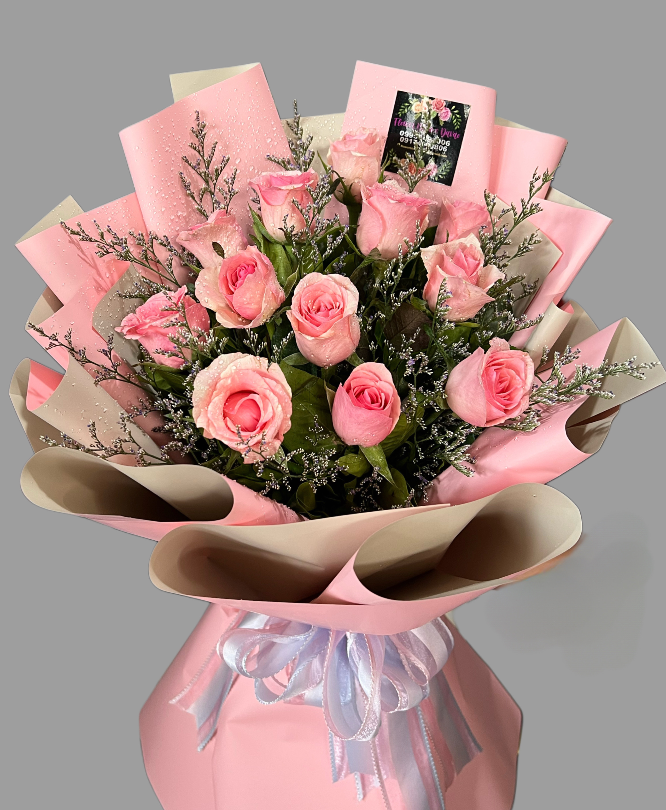 Red roses bouquet — Design 9