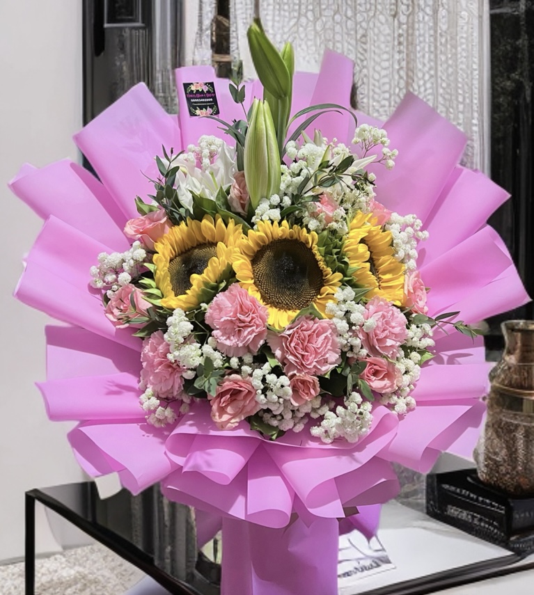 Mixed Sunflower — Design 5